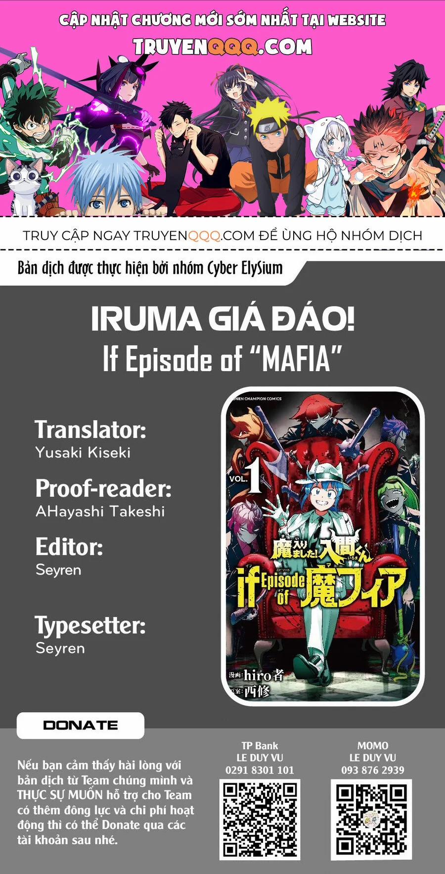 Mairimashita! Iruma-Kun: If Episode Of Mafia Chương 7 Trang 1