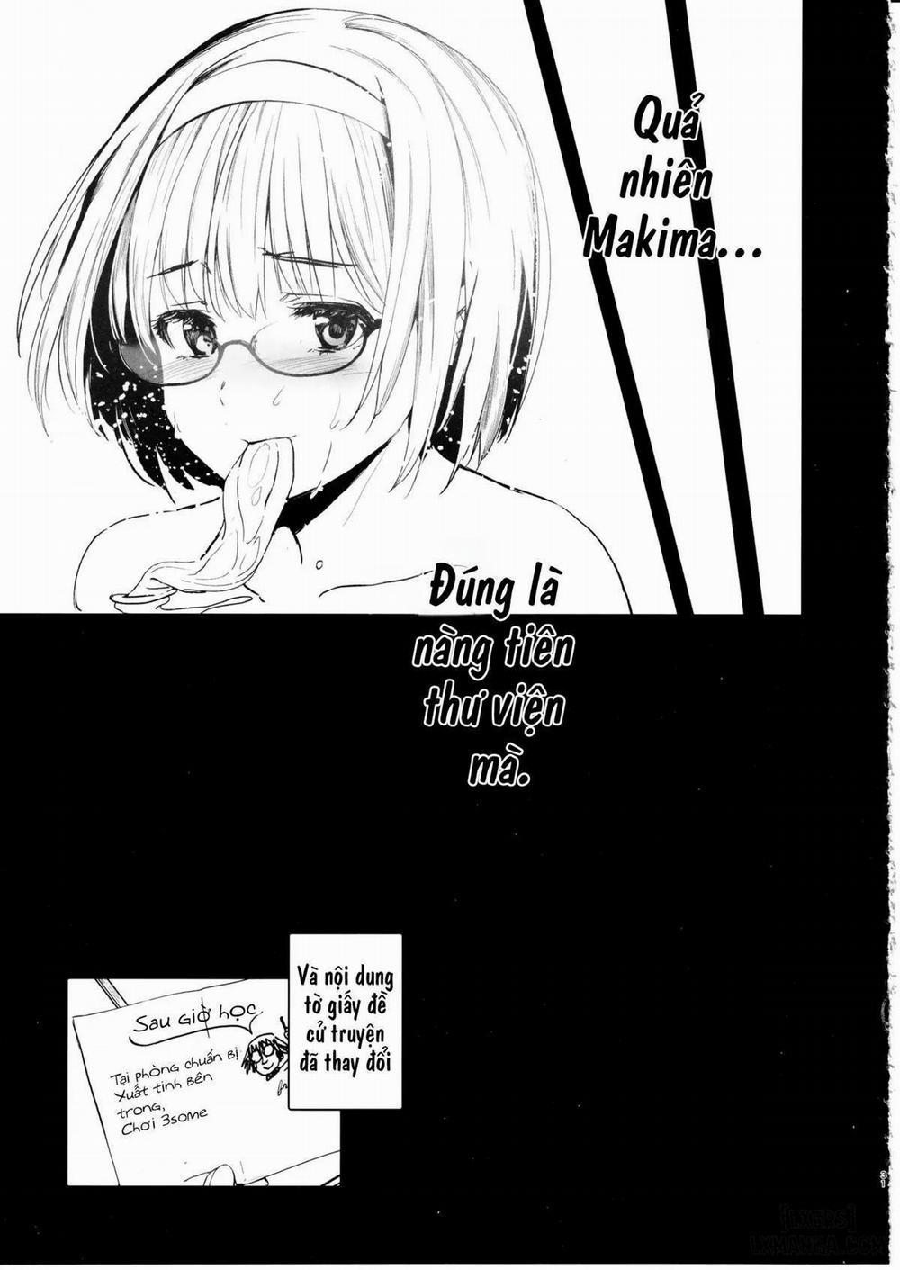 Makima-san wa Toshoshitsu no Yousei Chương Oneshot Trang 33