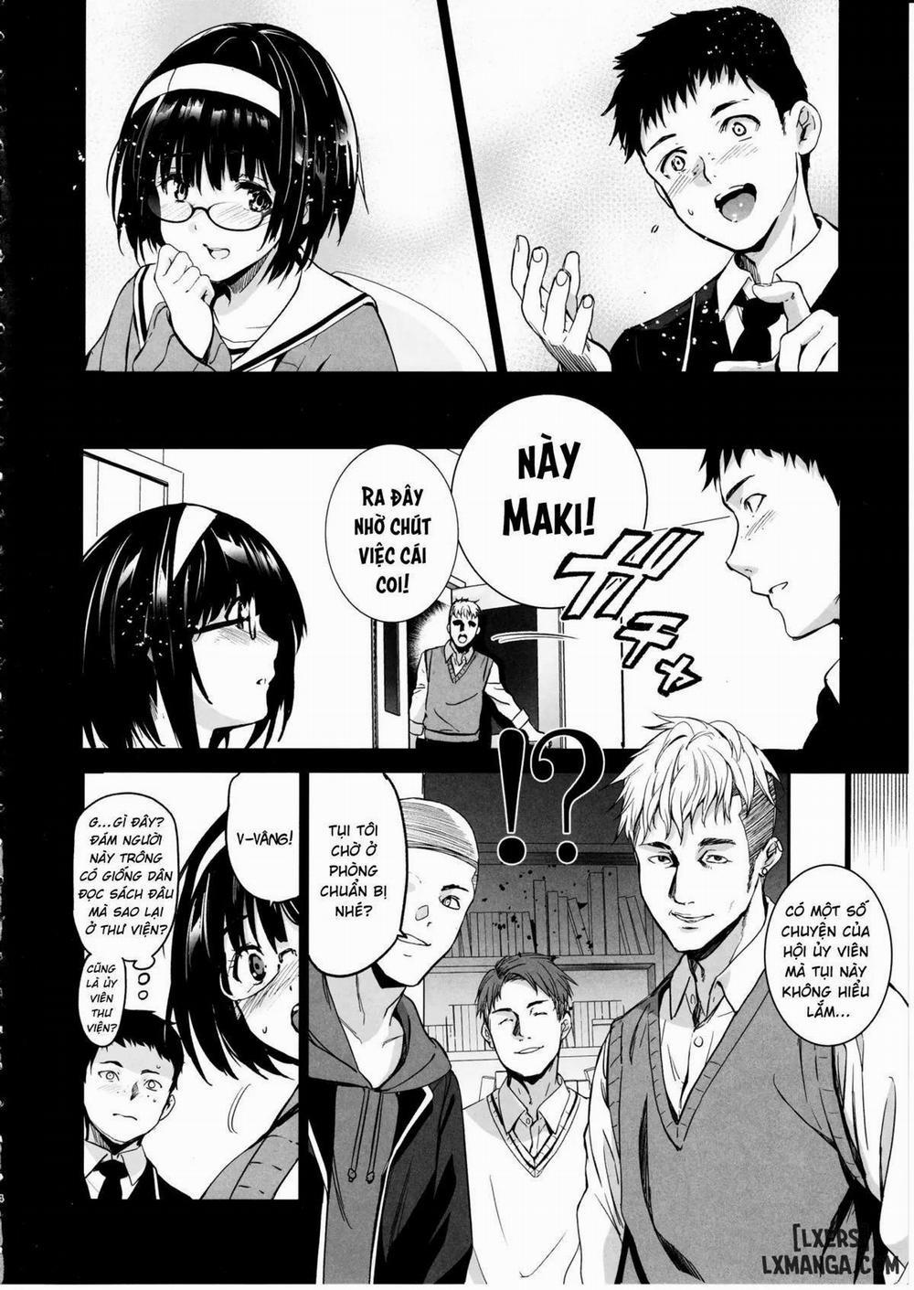 Makima-san wa Toshoshitsu no Yousei Chương Oneshot Trang 6