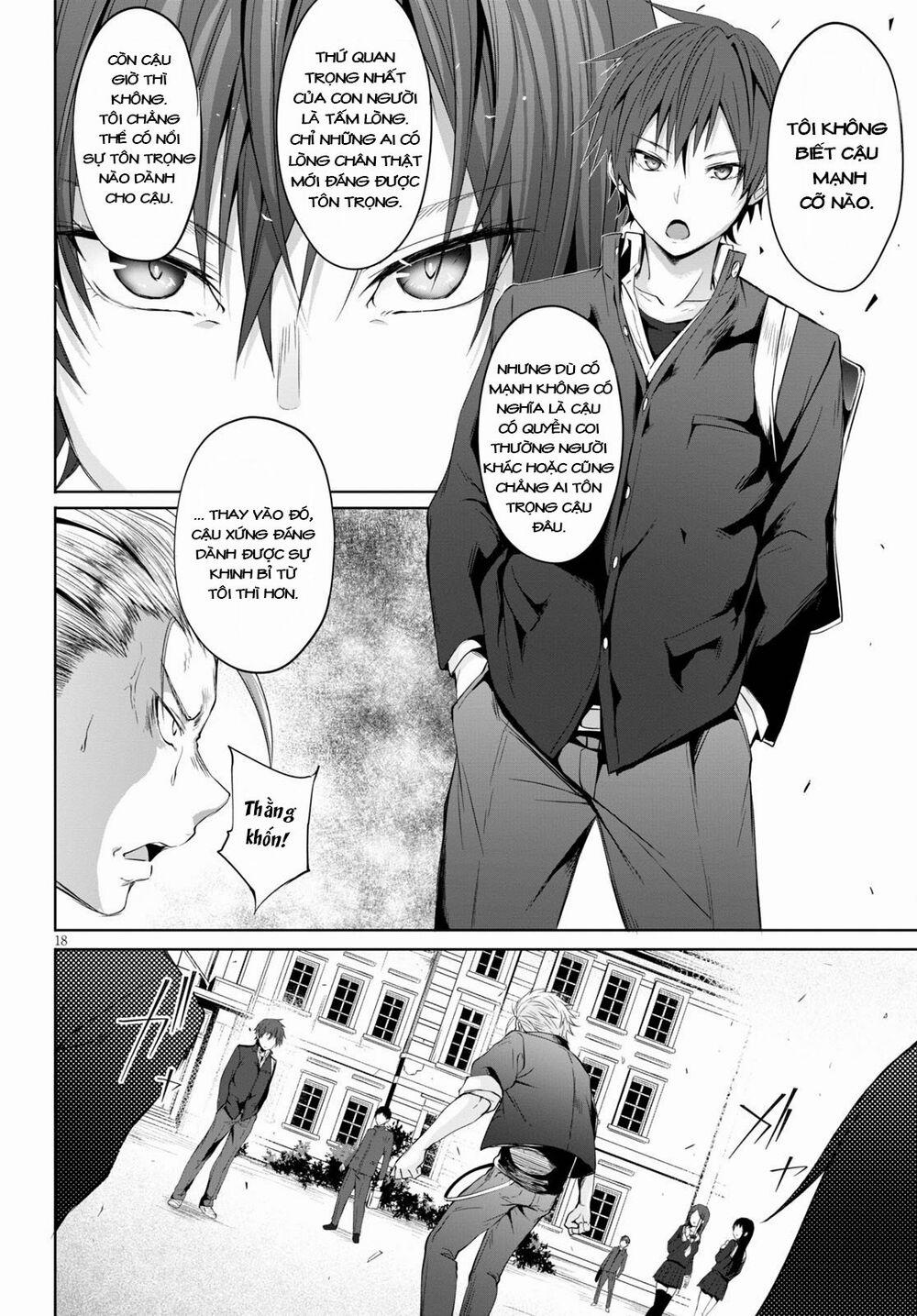 Maou Gakuen No Hangyakusha Chương 1 Trang 22