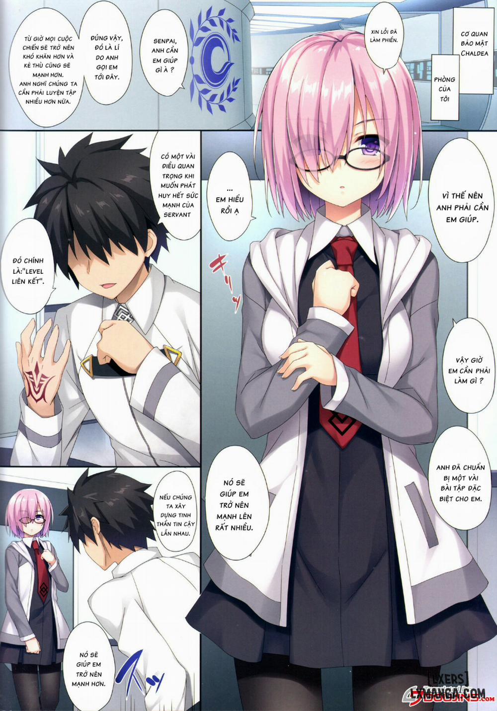 Mash to Himitsu no Tokkun Chương Oneshot Trang 4