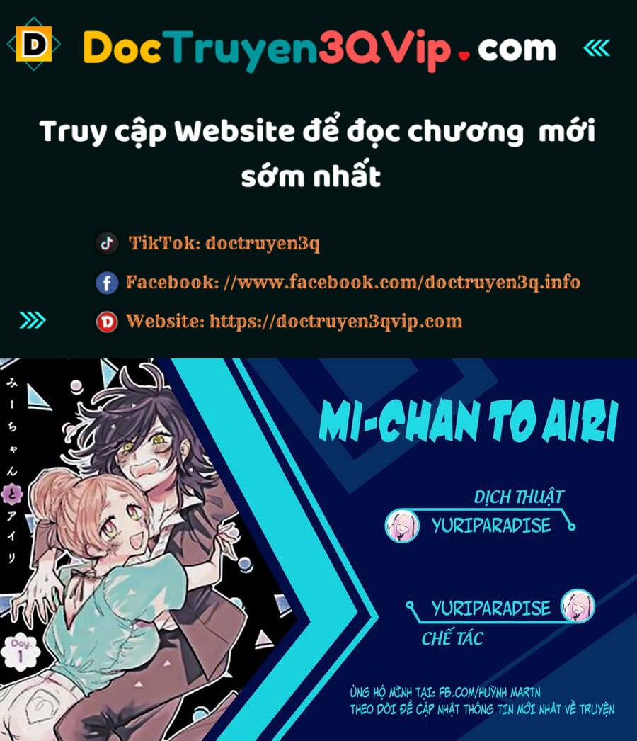 Mi-Chan To Airi Mii-Chan Quên Mang Bữa Trưa! Nàng Phù Thủy Bắt Tay Lên Đường Đưa Cơm Thôi! Chương 1 Trang 1