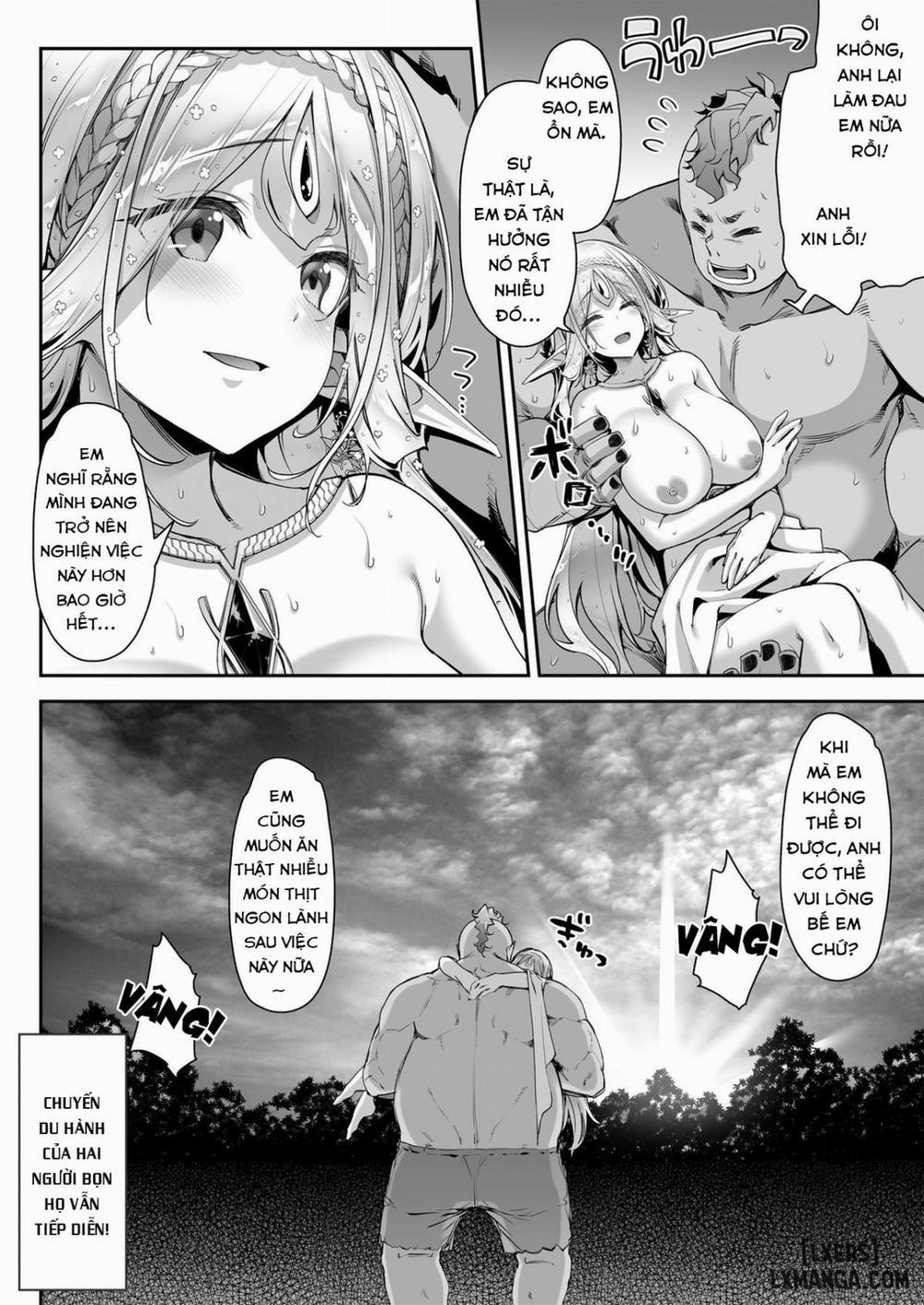 Midara na Elf-san wa Orc-kun ga Osuki Chương Oneshot Trang 32