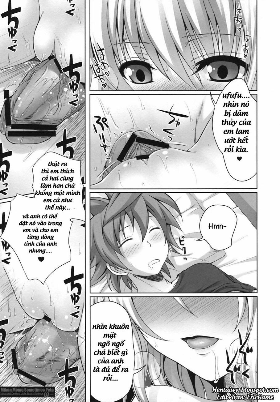 MIKAN,MOMO,SOMETIMES PETA (To Love-Ru Darkness) Chương Oneshot Trang 6