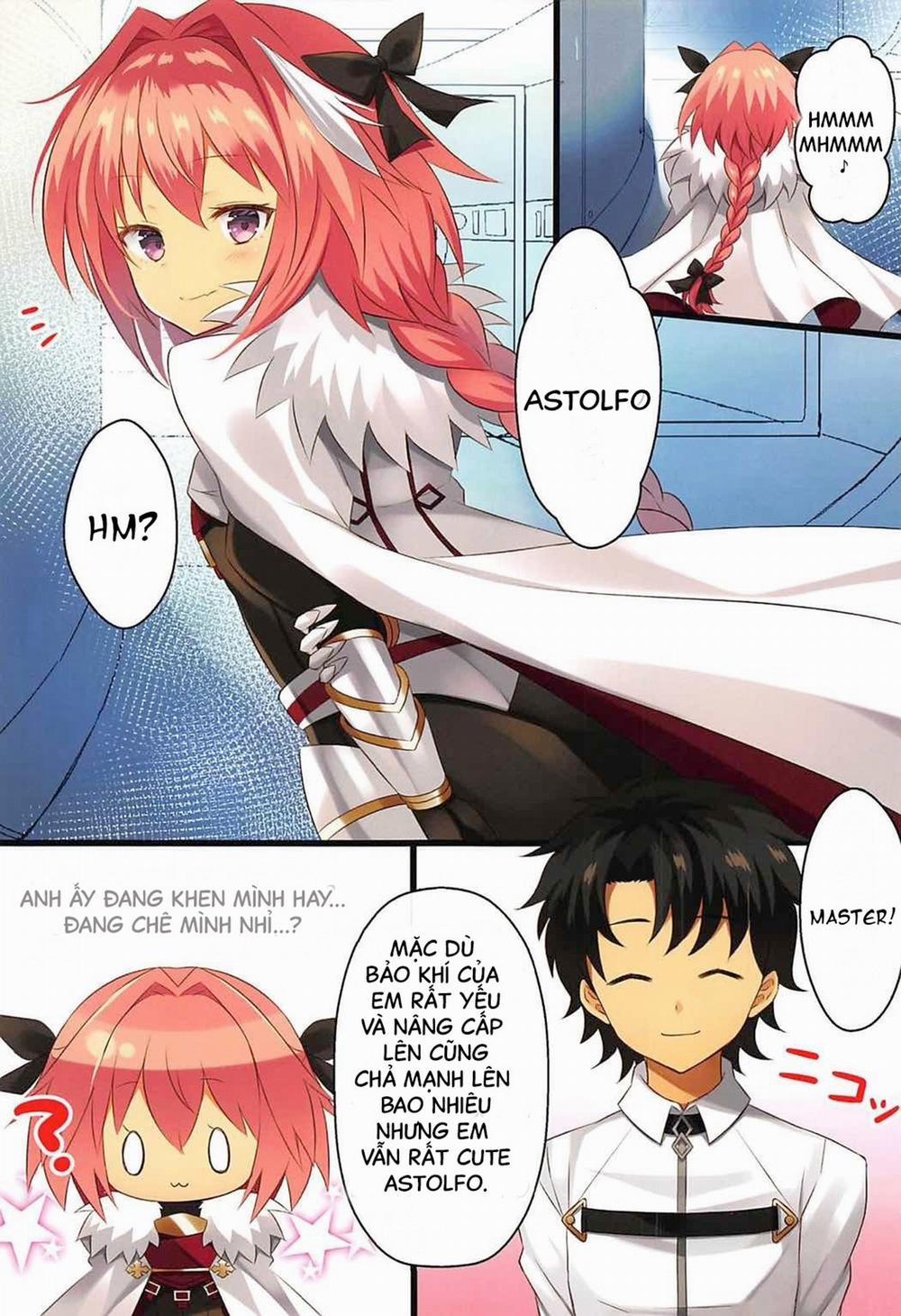 Mizugi no Astolfo to Tada Ichaicha Shitai dake (Fate/Grand Order) Chương Oneshot Trang 3