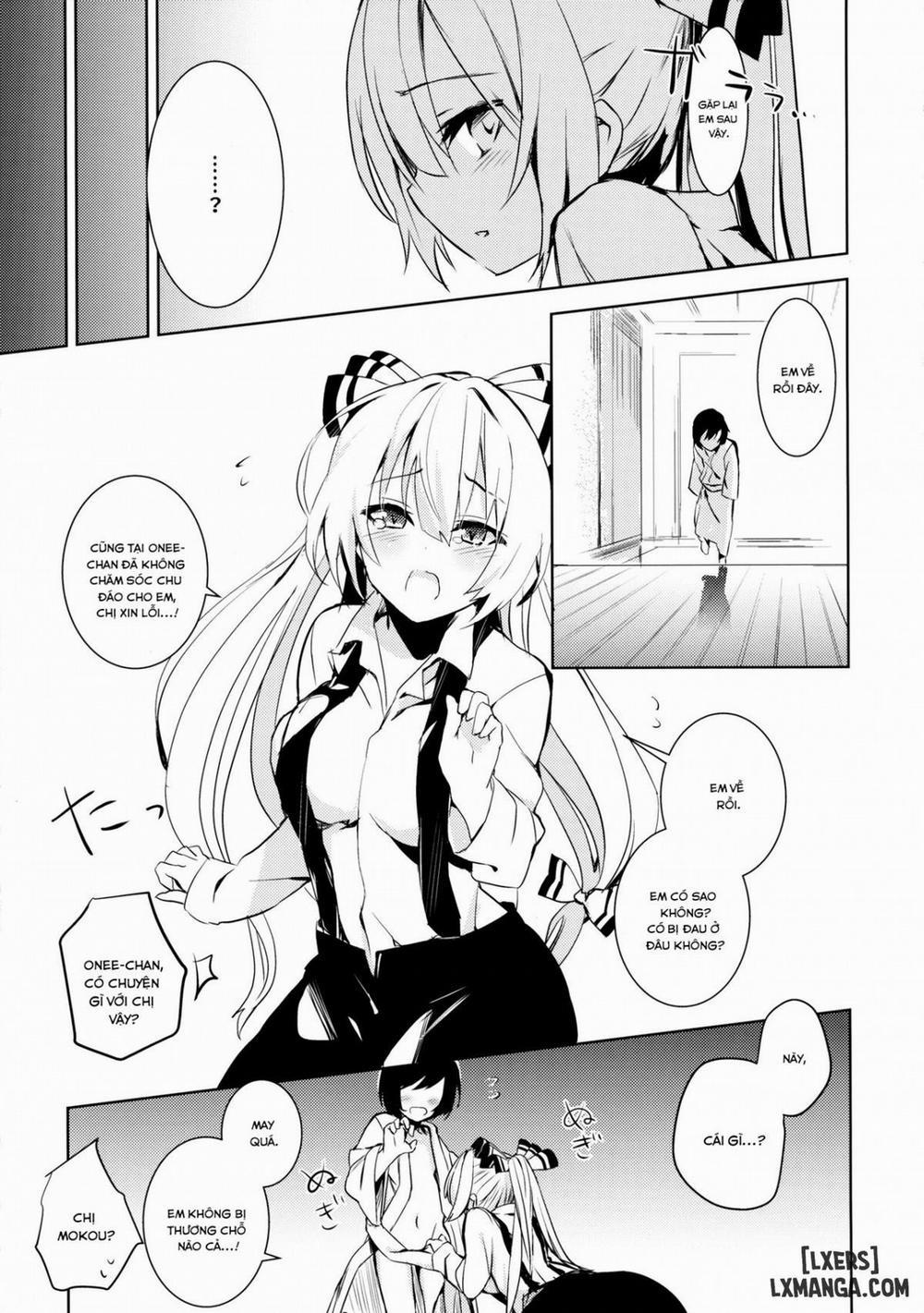 Mokou Onee-chan to Shota ga Ecchi Suru Hon 2 Chương Oneshot Trang 4