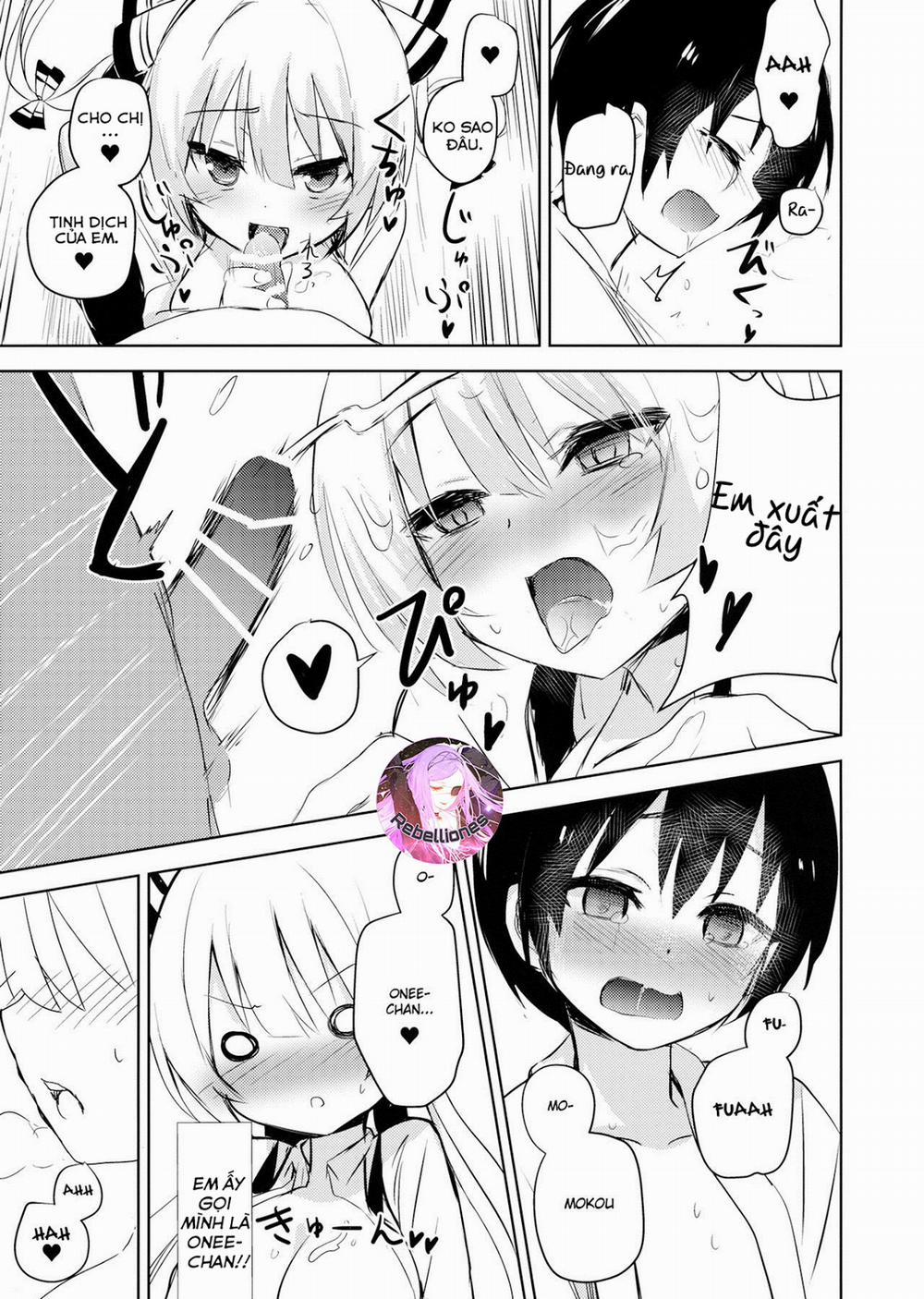 Mokou Onee-chan to Shota ga Ecchi Suru Hon (Touhou Project) Chương Oneshot Trang 13