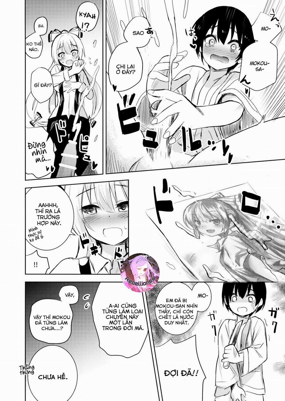 Mokou Onee-chan to Shota ga Ecchi Suru Hon (Touhou Project) Chương Oneshot Trang 6