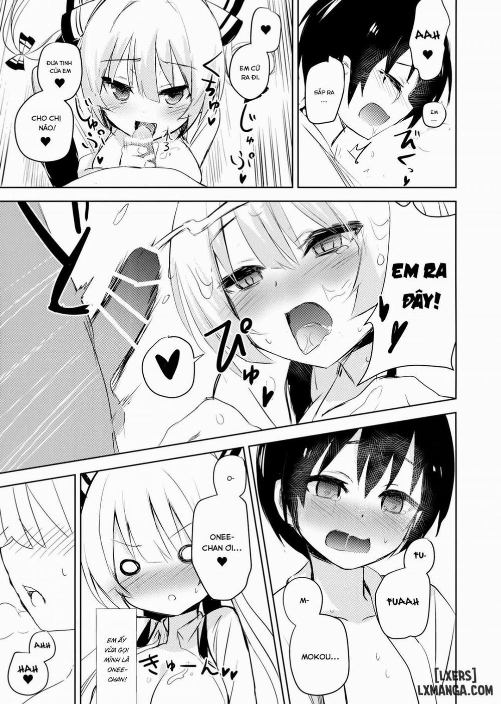 Mokou Onee-chan to Shota ga Ecchi Suru Hon Chương Oneshot Trang 12