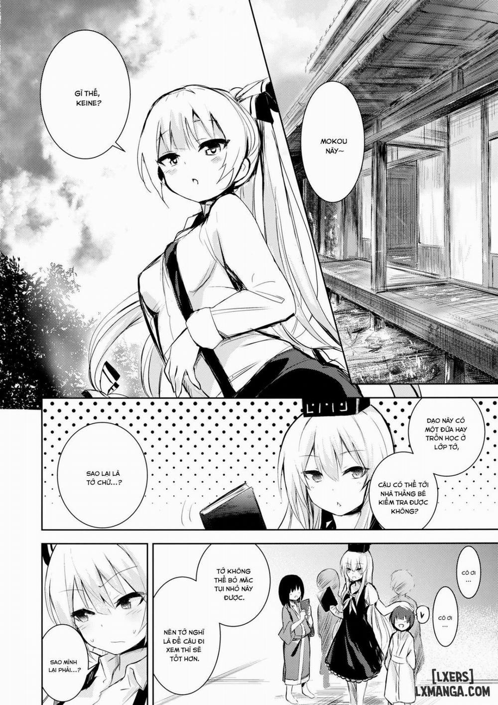 Mokou Onee-chan to Shota ga Ecchi Suru Hon Chương Oneshot Trang 3