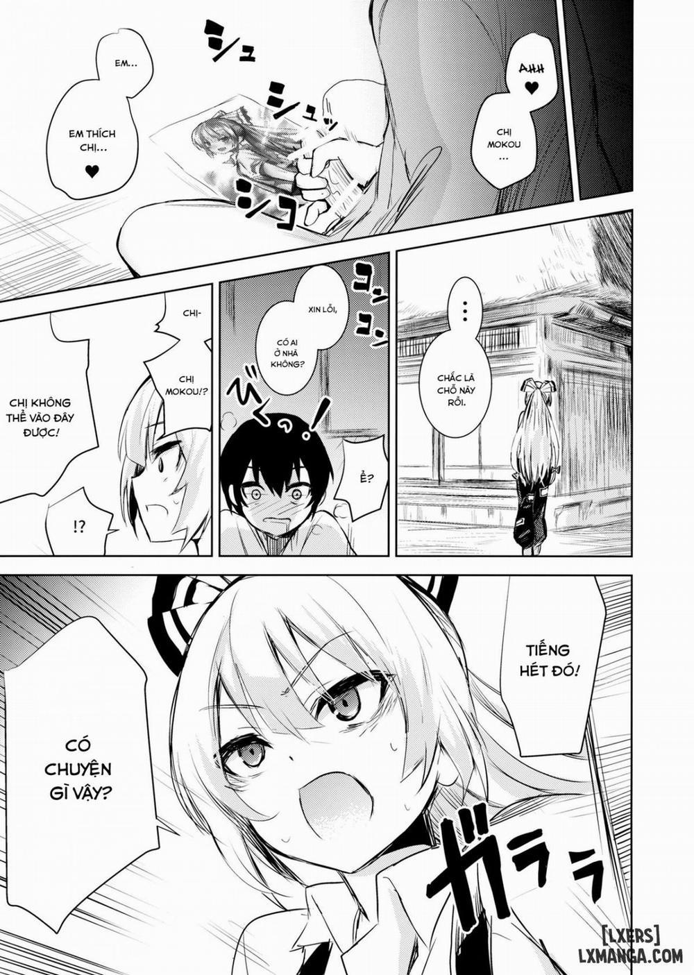 Mokou Onee-chan to Shota ga Ecchi Suru Hon Chương Oneshot Trang 4