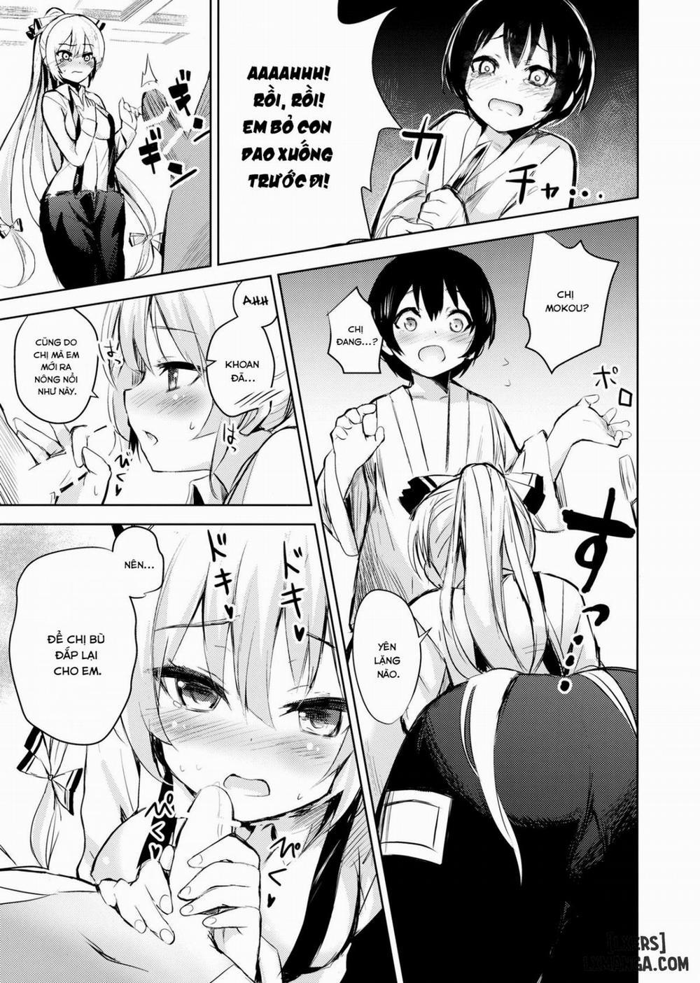 Mokou Onee-chan to Shota ga Ecchi Suru Hon Chương Oneshot Trang 6