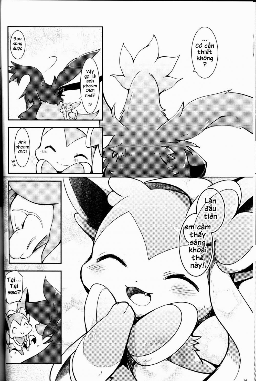 Mori no Kaibutsu to Chiisana Yousei (Pokemon) Chương Oneshot Trang 24