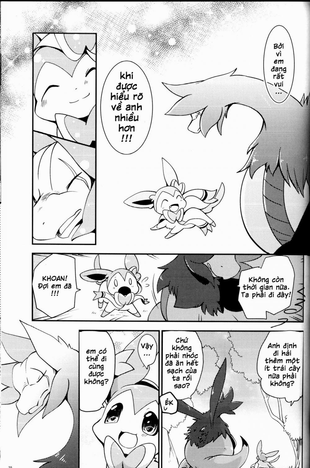 Mori no Kaibutsu to Chiisana Yousei (Pokemon) Chương Oneshot Trang 25