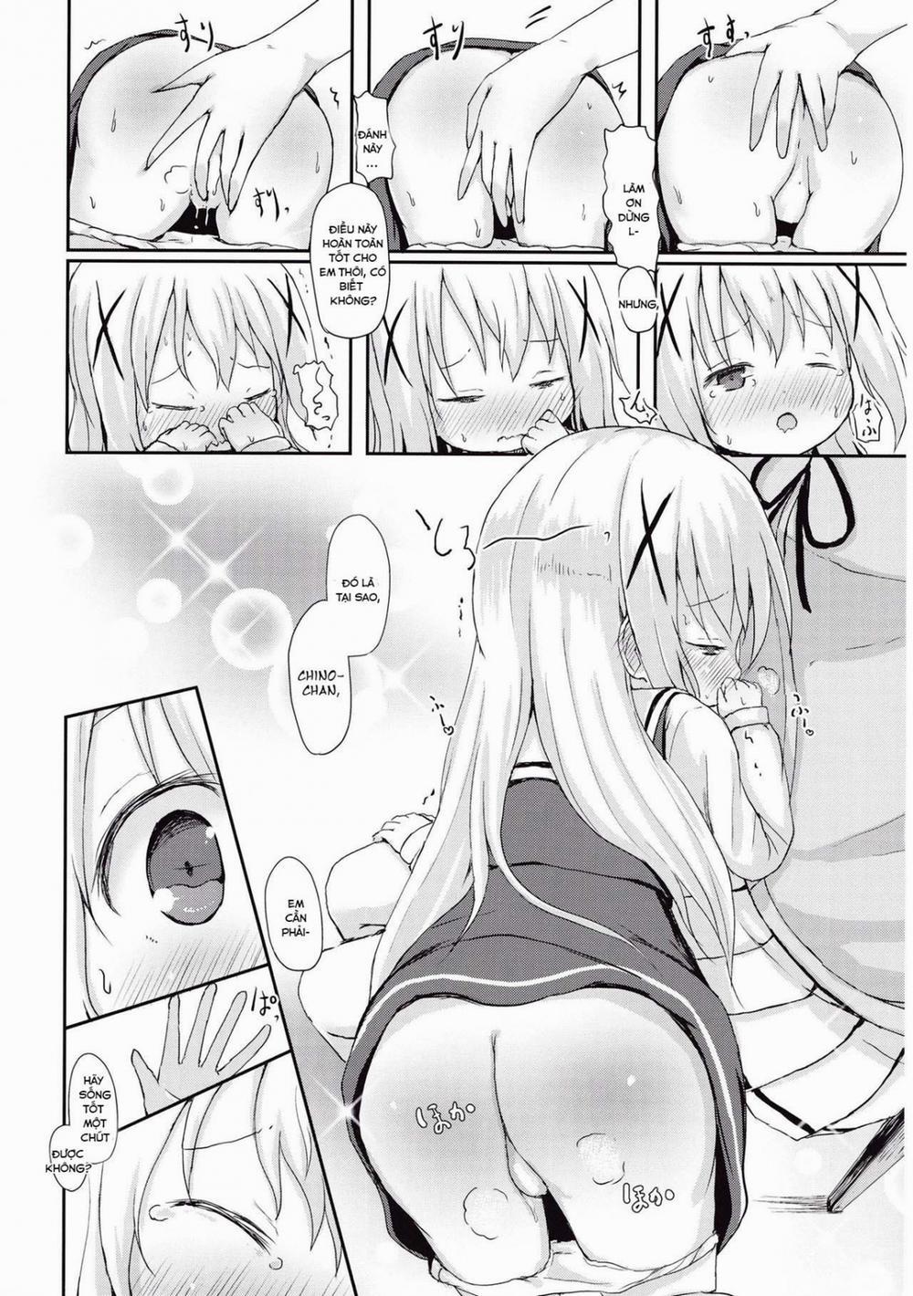 Moshikashite, Chino-chan Onesho Shichatta no?? (Gochuumon wa Usagi desu ka?) Chương Oneshot Trang 17