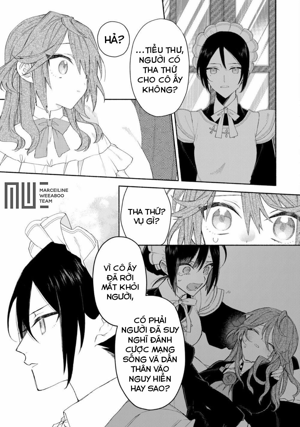 Moto Akuyaku Reijo Makimodotta No De Ouji-Sama Kara Tousou Shiyou To Omoimasu! Chương 3 Trang 19