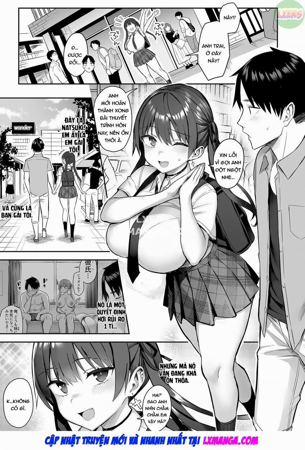 Moto InCha no Kyonyuu Yariman Imouto ga Erosugite, Onii-chan wa Mou Chương 3 0 END Trang 3