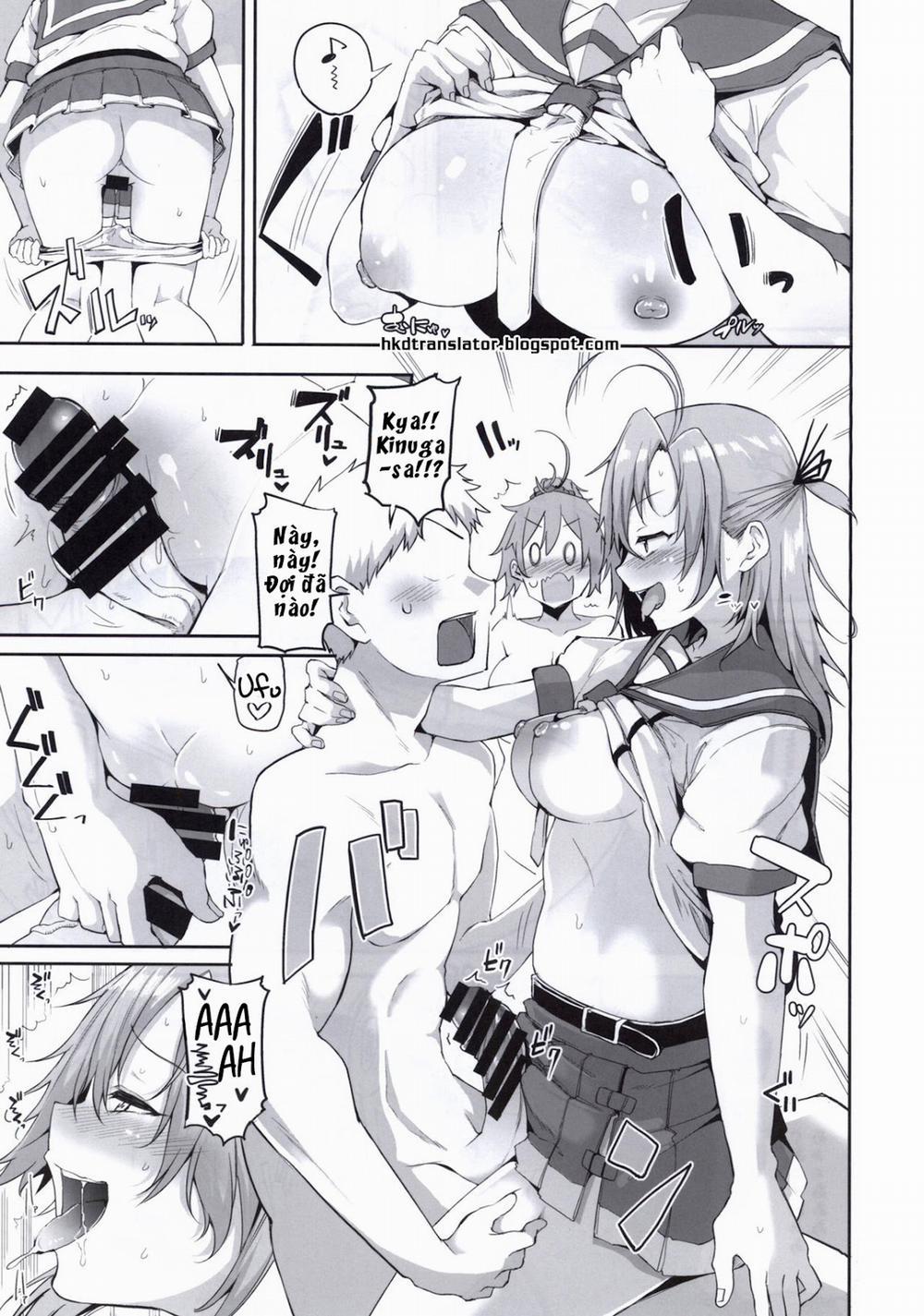 Motto x4 Aobax! with Kinugasa-san (Kantai Collection -KanColle-) Chương Oneshot Trang 10