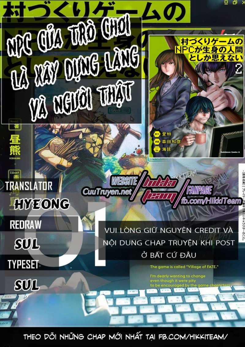 Murazukuri Game no NPC ga Namami no Ningen to Shika Omoe Nai Chương 14 Trang 1