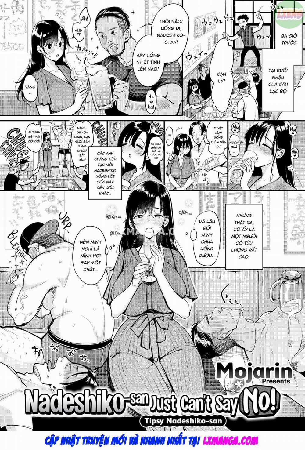 Nadeshiko-san wa NO!tte Ienai Horo Yoi Nadeshiko-San Hen Chương Oneshot Trang 3