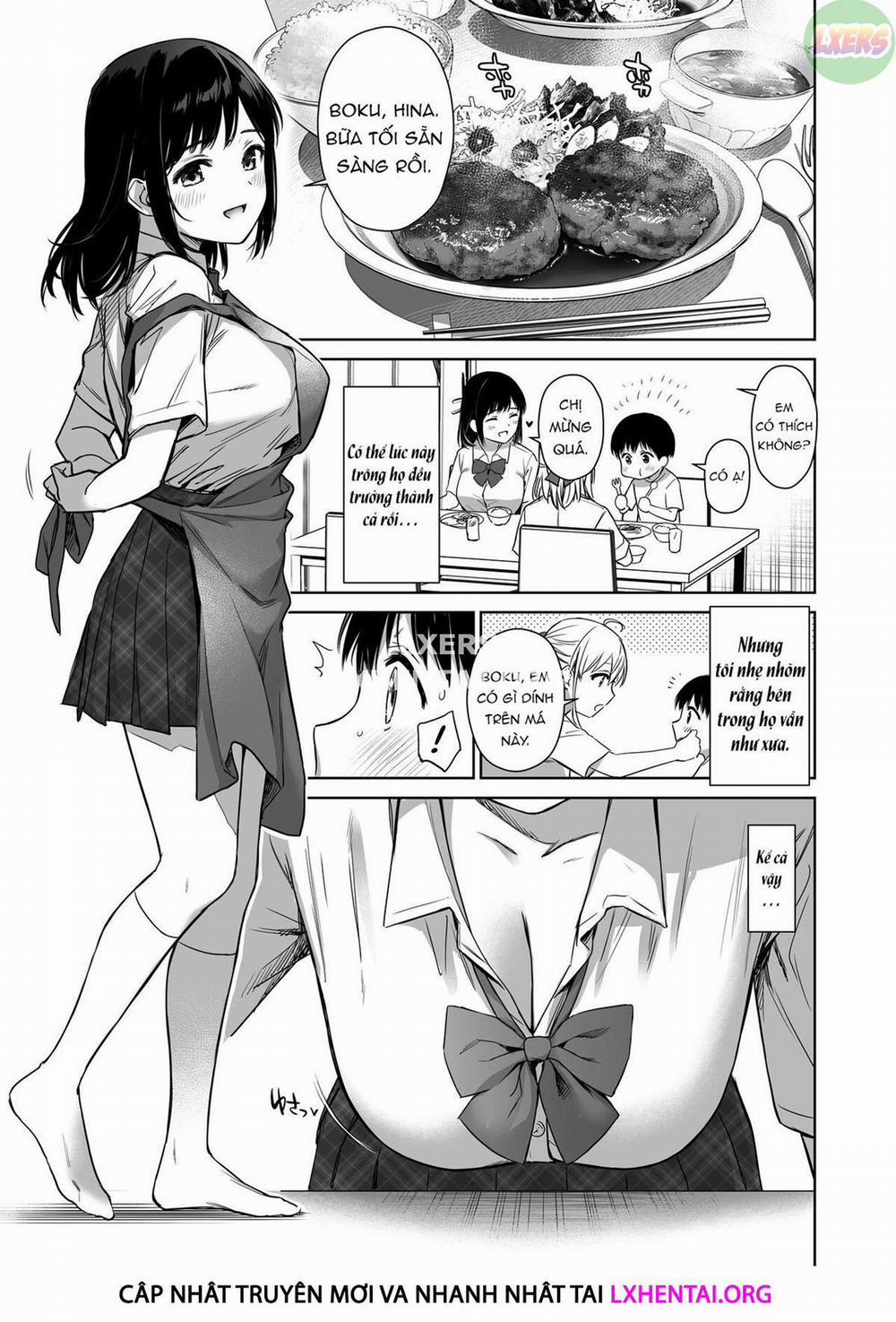 Naisho No Hajimete ~Suunenburi Ni Atta Shinseki No Bijin JK Shimai Ni Ecchi No Tehodoki Sarechaimasu~ Chương Oneshot Trang 9