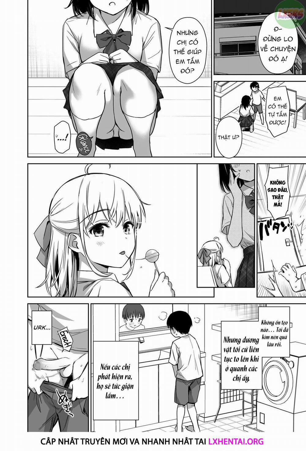 Naisho No Hajimete ~Suunenburi Ni Atta Shinseki No Bijin JK Shimai Ni Ecchi No Tehodoki Sarechaimasu~ Chương Oneshot Trang 10