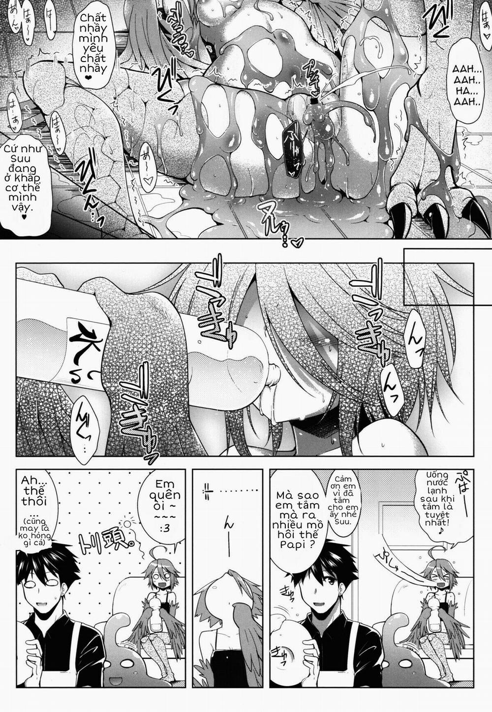 Nằm yên để tắm cho nào! (Monster Musume no Iru Nichijou) Chương Oneshot Trang 17