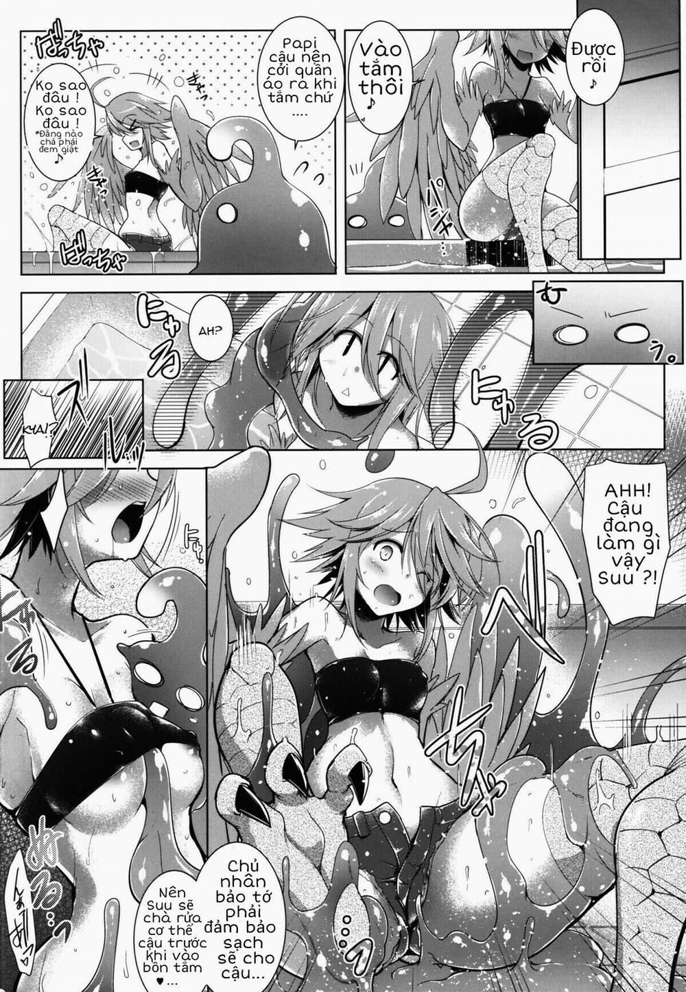 Nằm yên để tắm cho nào! (Monster Musume no Iru Nichijou) Chương Oneshot Trang 7