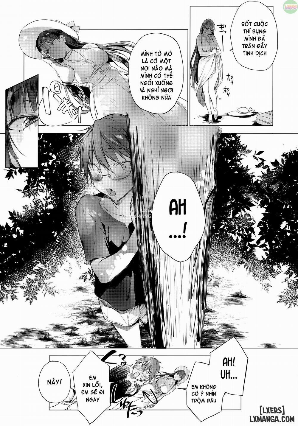 Natsu no Ojou-san ga Yukizuri Omanko shitekureru Chương Oneshot Trang 14