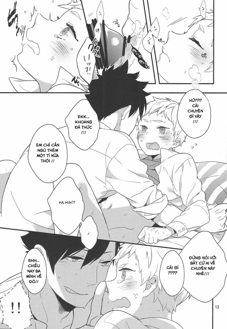 Neteiru Yaku-kun ni Ecchi na Itazura o suru Hon (Haikyuu!!) Chương Oneshot Trang 12