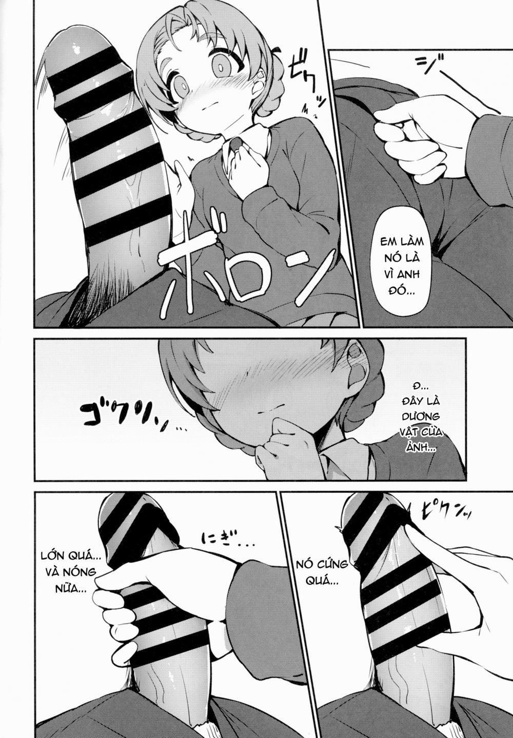 Neteru Aida ni Gimai no Peko ni Ecchi na Koto Sareru Hon (Girls und Panzer) Chương Oneshot Trang 4