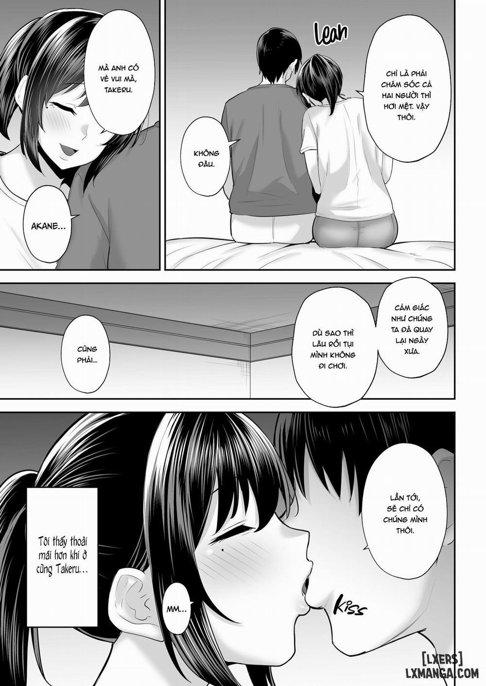 Netorareta Bakunyuu Osananajimi Tsuma Akane -Mukashikkara Shinyuu (SeFri) to Yarimakuri Deshita lol- Chương Oneshot Trang 37