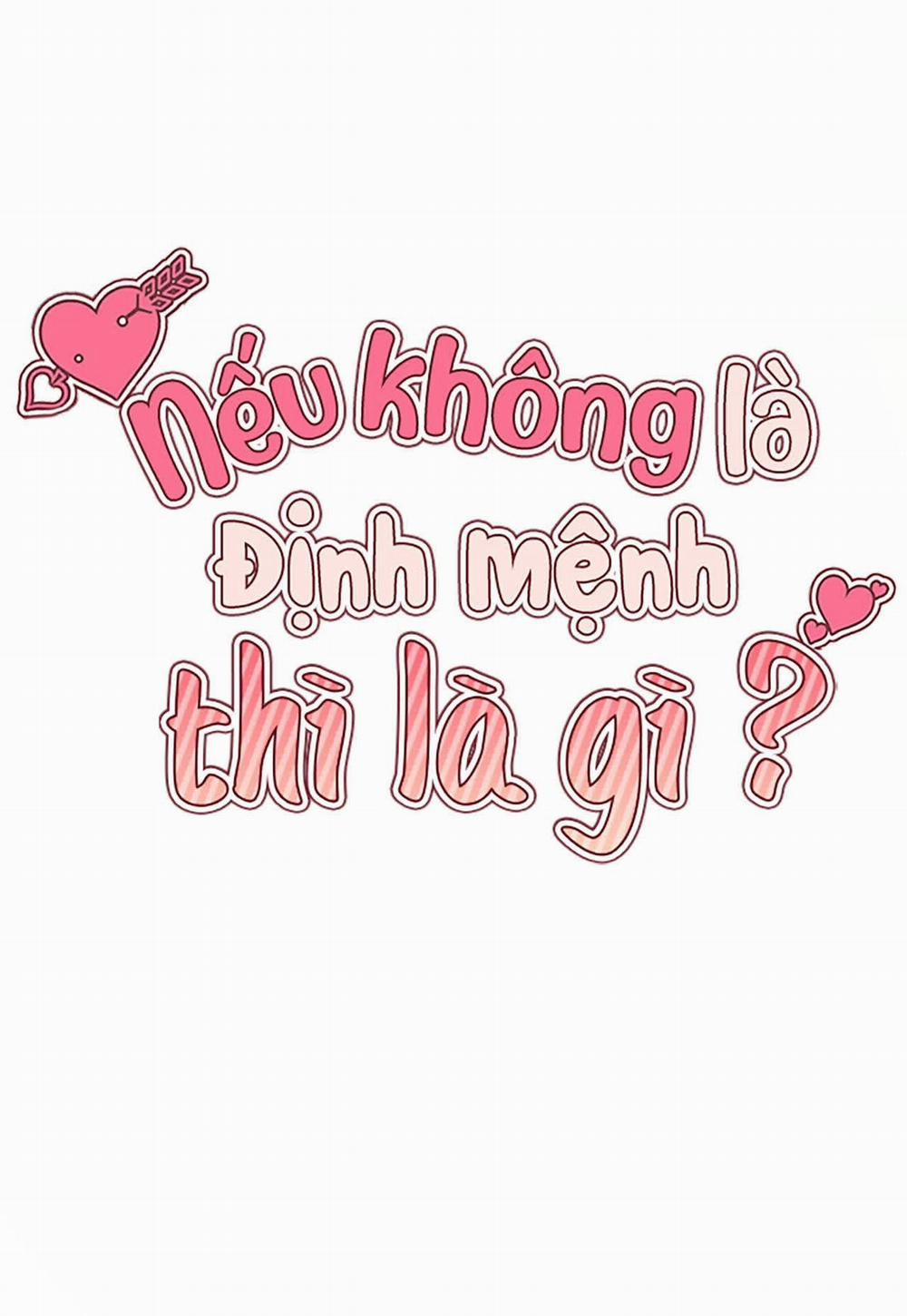 Nếu Không Là Định Mệnh Thì Là Gì? Chương 13 Trang 60