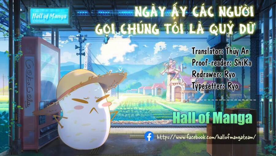 Ngày Ấy Các Người Gọi Chúng Tôi Là Quỷ Dữ Chương 3 Trang 1