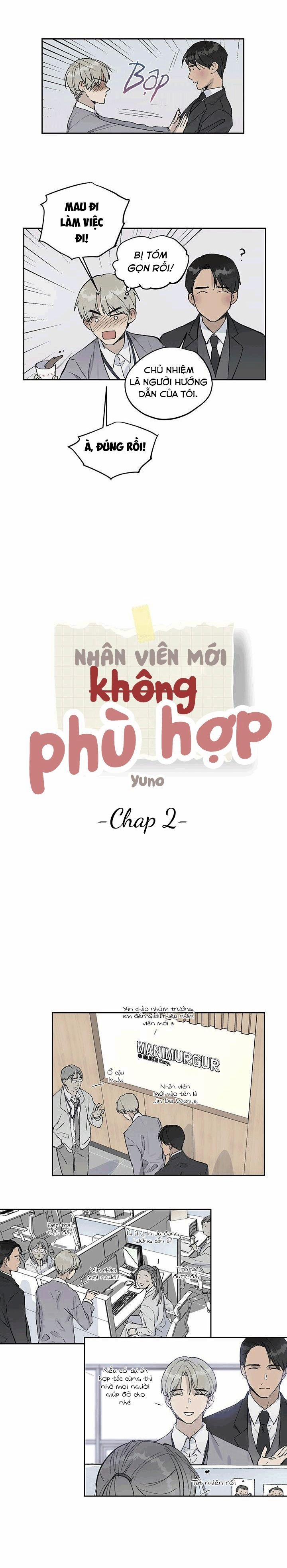 Nhân Viên Mới Không Phù Hợp Chương 2 Trang 4