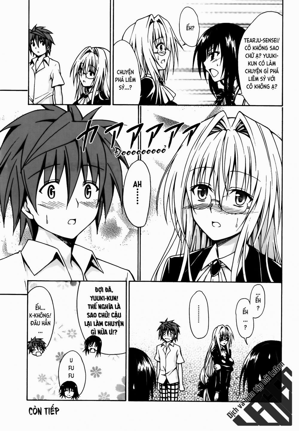 Những giáo viên★rắc rối (To LOVE-ru Darkness) Chương Vol 1 Trang 41