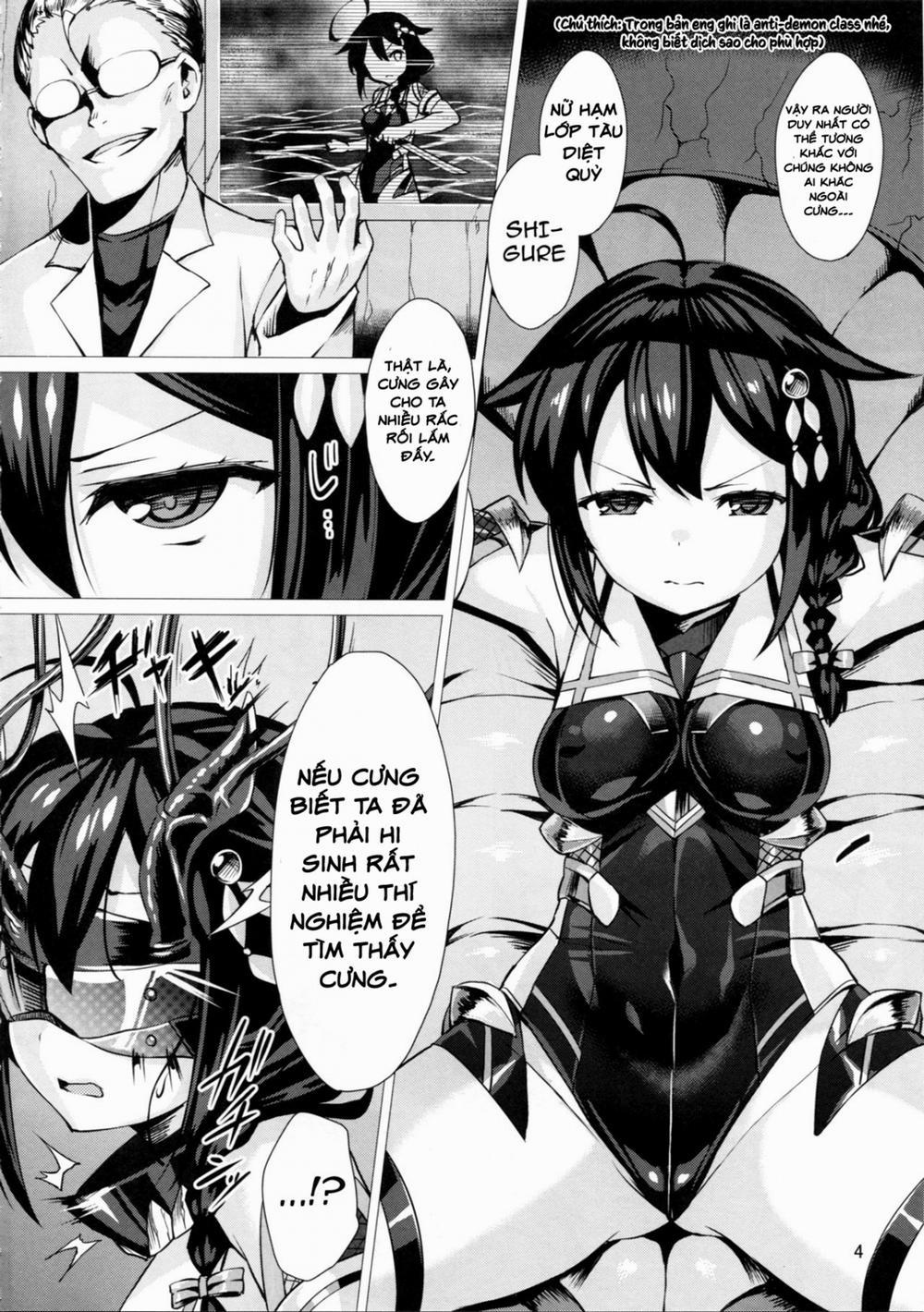 Nô lệ đĩ thỏa Shigure (Kantai Collection) Chương Oneshot Trang 4