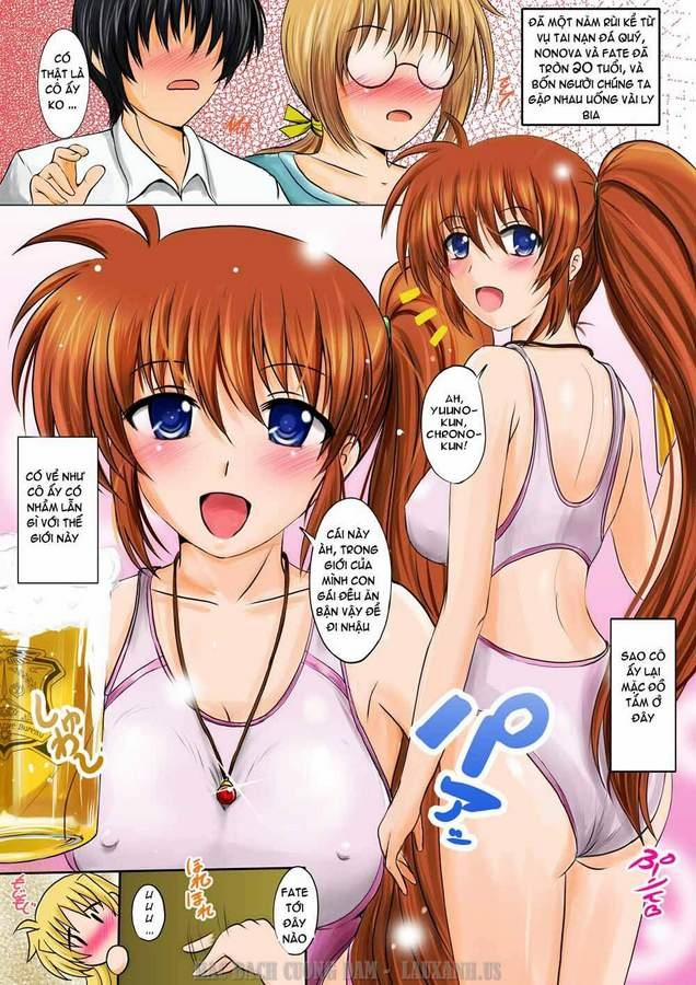 Nouryou! Mahou Shoujo no Ichiban Shibori! (Mahou Shoujo Lyrical Nanoha) Chương Oneshot Trang 2