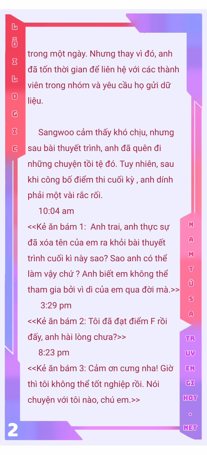 [Novel] Lỗi Logic Chương 1 1 Trang 3