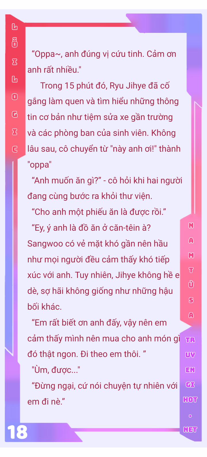 [Novel] Lỗi Logic Chương 1 2 Trang 19