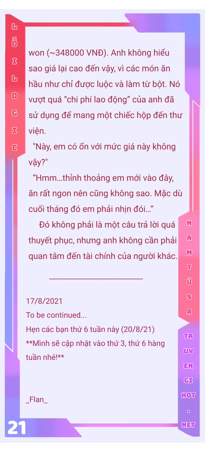 [Novel] Lỗi Logic Chương 1 2 Trang 22