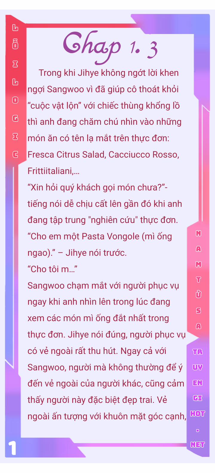 [Novel] Lỗi Logic Chương 1 3 Trang 2