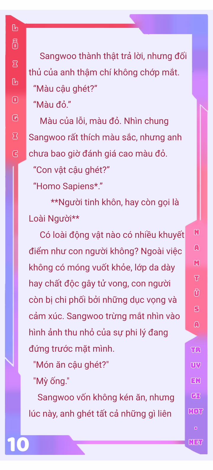 [Novel] Lỗi Logic Chương 1 3 Trang 11