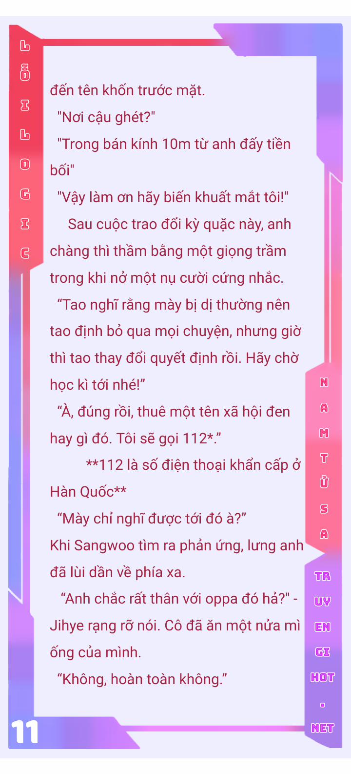 [Novel] Lỗi Logic Chương 1 3 Trang 12