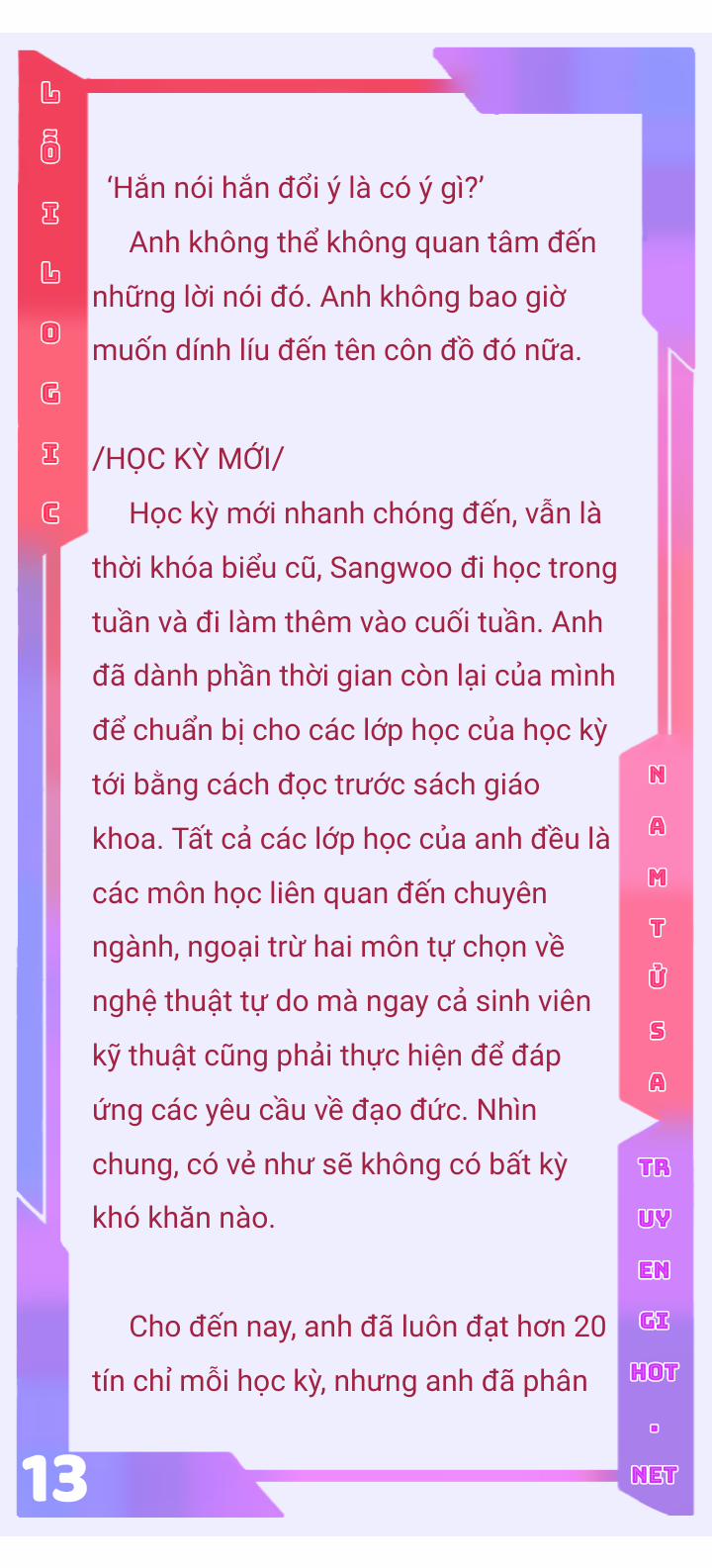 [Novel] Lỗi Logic Chương 1 3 Trang 14