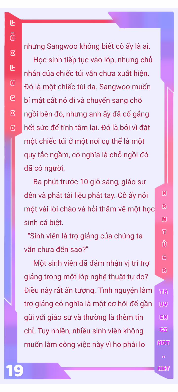 [Novel] Lỗi Logic Chương 1 3 Trang 20