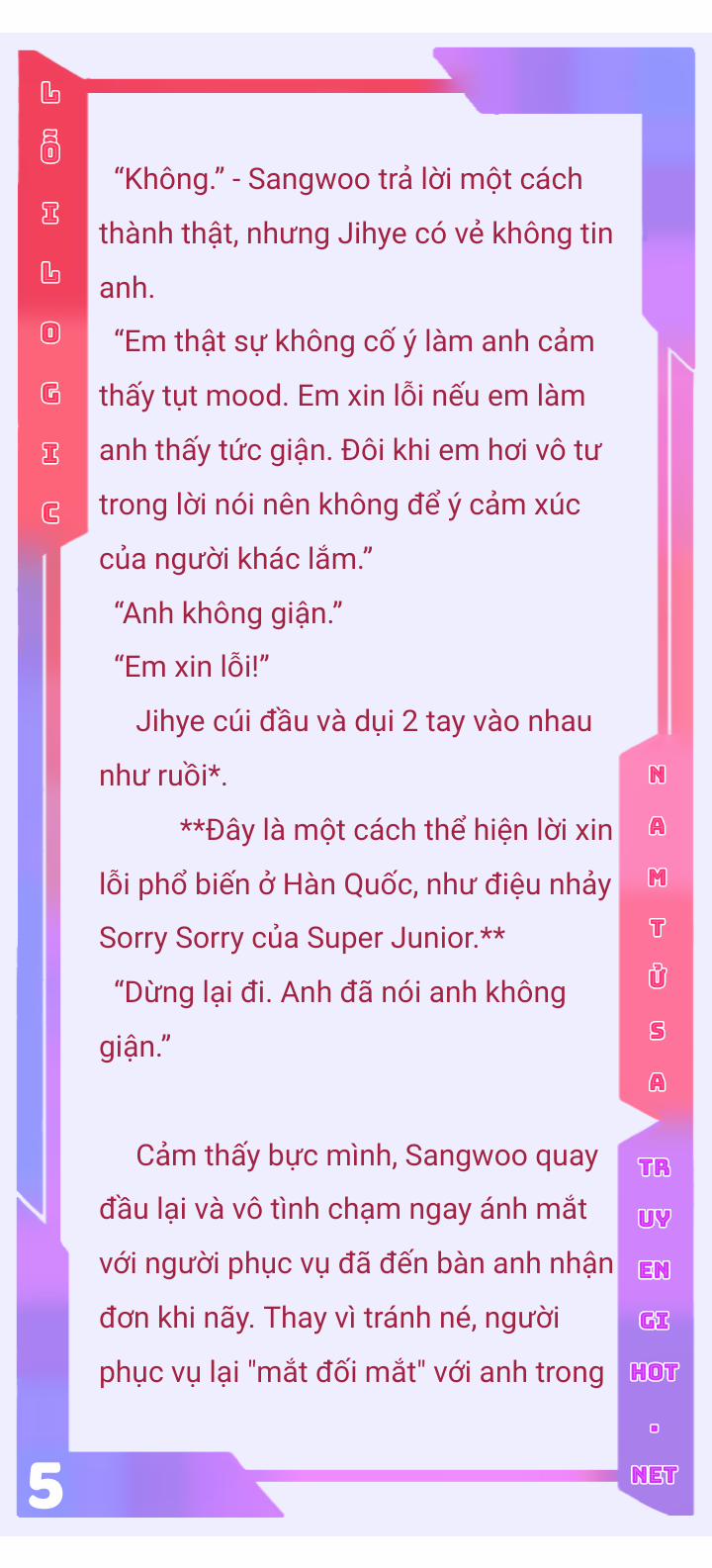 [Novel] Lỗi Logic Chương 1 3 Trang 6