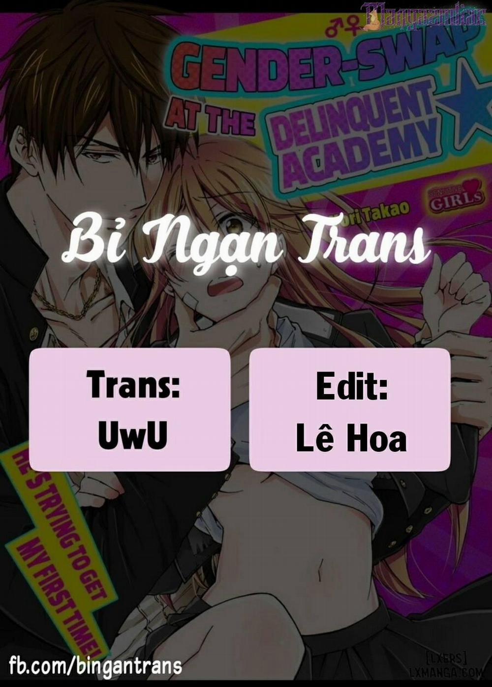 Nyotaika Yankee Gakuen: Ore no Hajimete, Nerawaretemasu! Chương 48 Trang 1