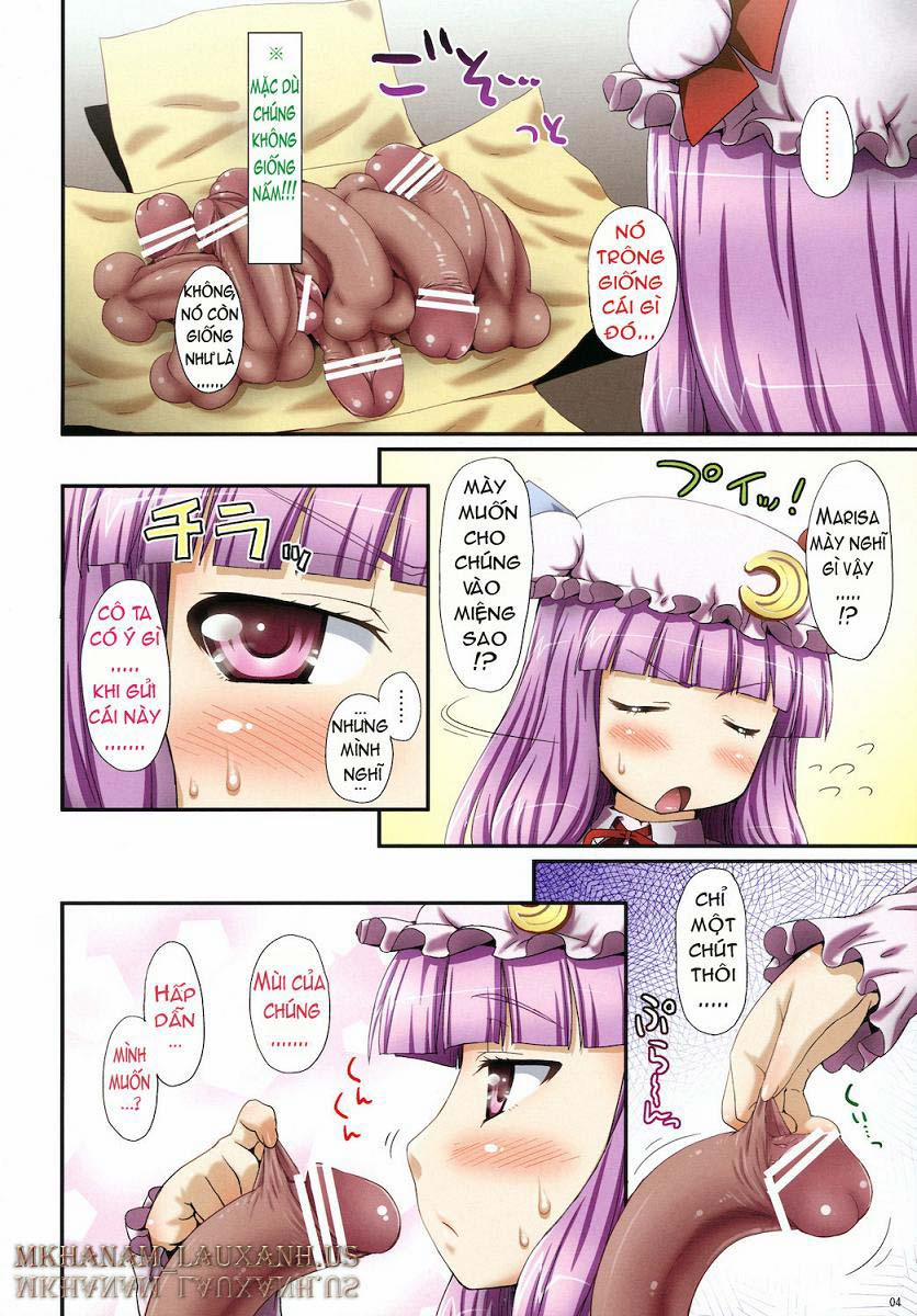 Oh! Patchouli and Marisa Mushrooms (Touhou) Chương Oneshot Full Color Trang 4