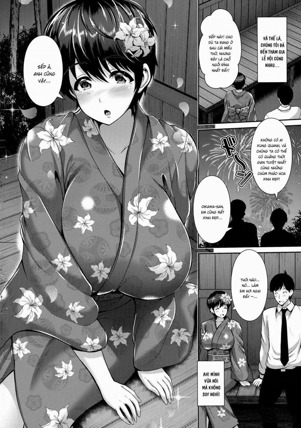 Oikawa-san And Her Big Breasts In a Yukata Chương Oneshot Trang 5